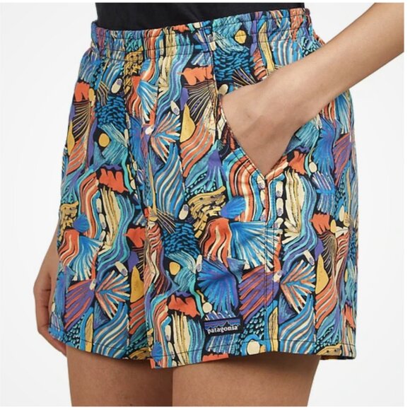 Patagonia Pants - Patagonia Baggies Shorts in Joy / Pitch Blue